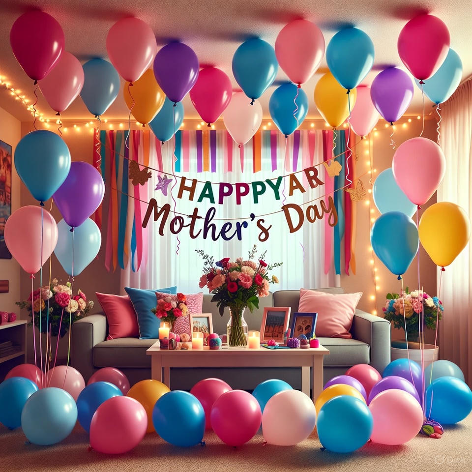 Colourful Mothers Day Decoration - Image 2