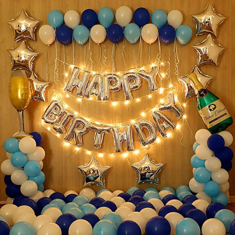 Simple Birthday Wall Decoration 
